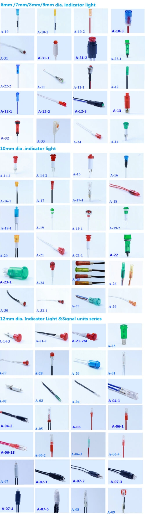 Wysokiej jasności neonowa lampa kolorowa 4mm neonowa lampa pilota 110V-400V 1